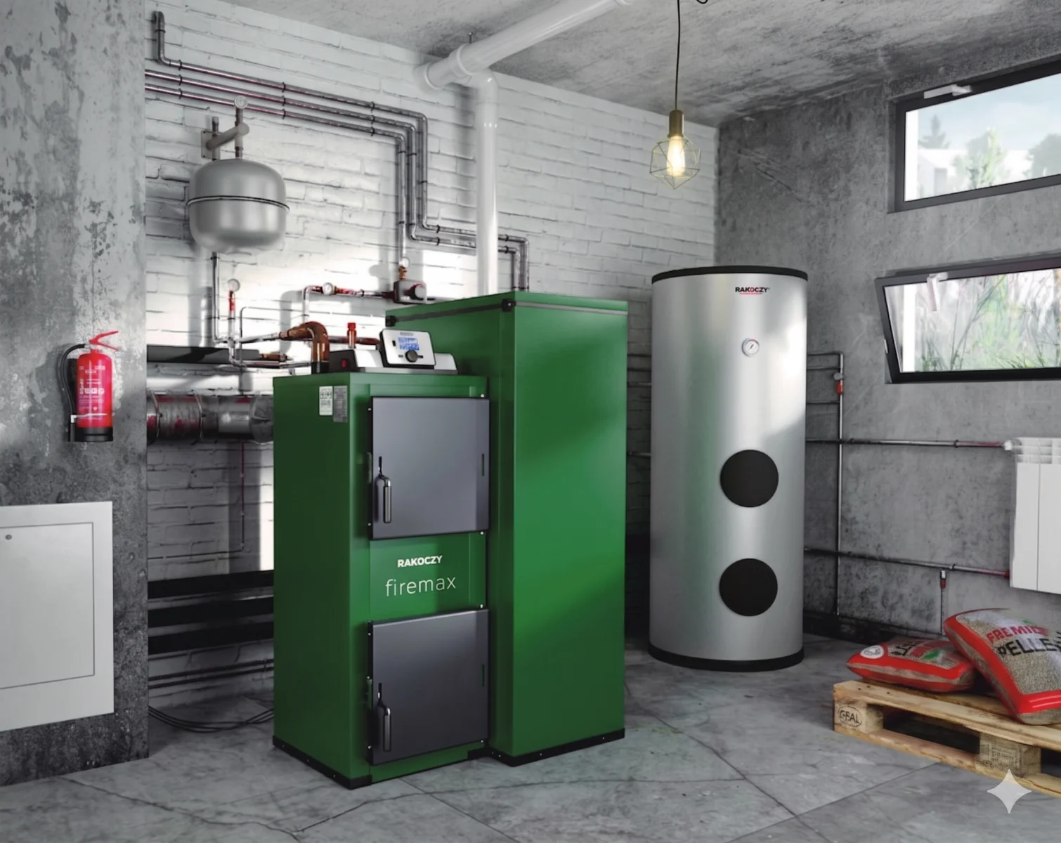 Kotłownia pelletowa Opole – kocioł na pellet w kotłowni domowej